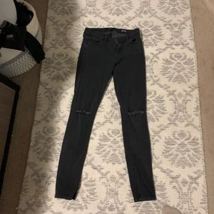 Ripped Big Star black skinny jeans
